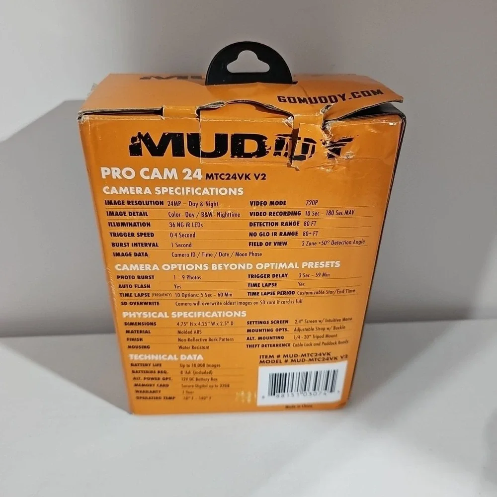 New Open Box Muddy MUD-MTC24VK Pro Cam 24 Bundle Tested
